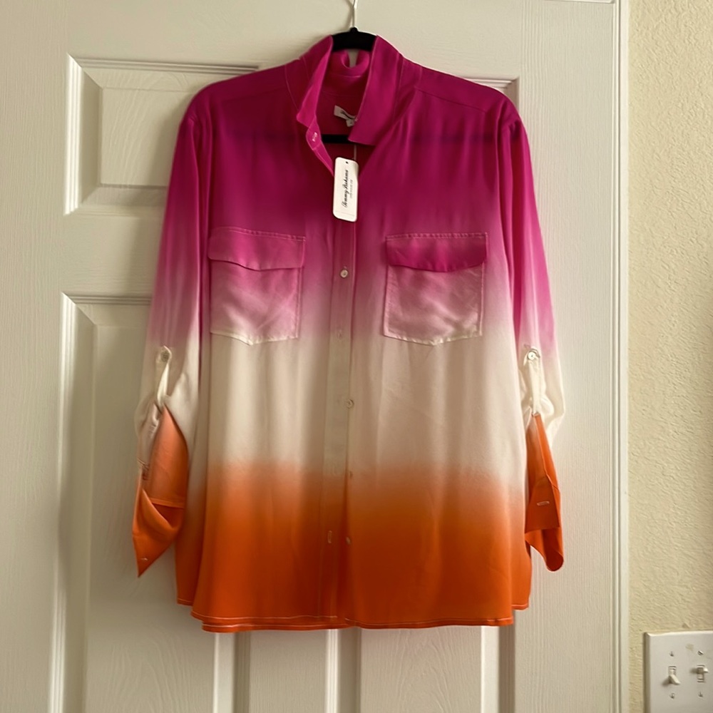 New w/tags Tommy Bahama Button up Blouse